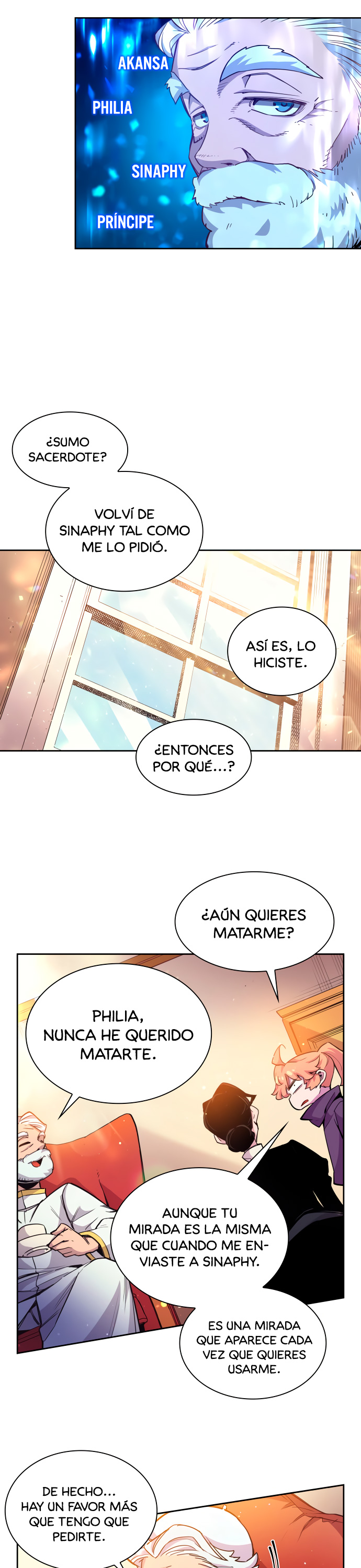 Philia Rose: La profecía de la corona de espinas Capitulo 3 página 8