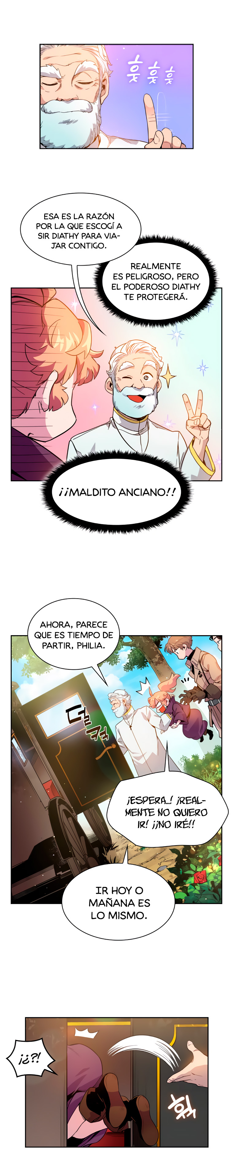 Philia Rose: La profecía de la corona de espinas Capitulo 4 página 9