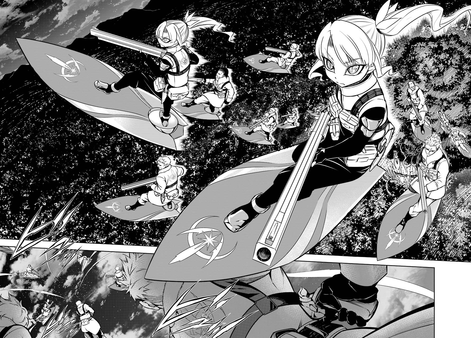 Ragna Crimson Capitulo 26: Unidad de Artillería Aérea de respuesta página 6