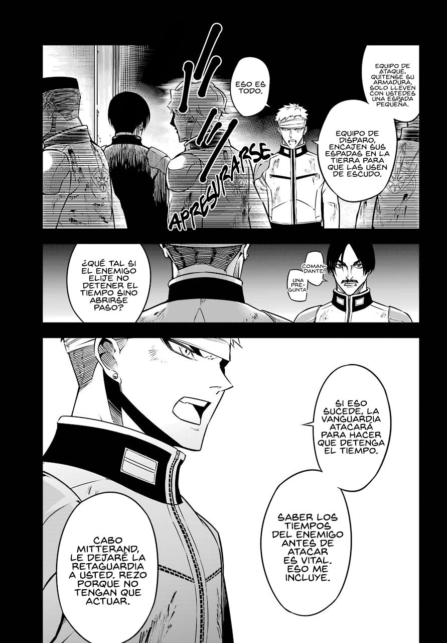 Ragna Crimson Capitulo 30: Curso intensivo de como vencer a alguien que detiene el tiempo página 13