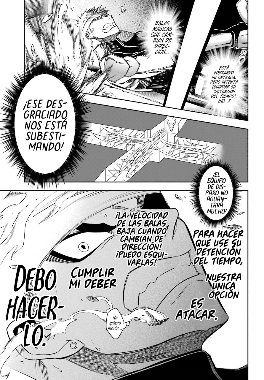 Ragna Crimson Capitulo 30: Curso intensivo de como vencer a alguien que detiene el tiempo página 16