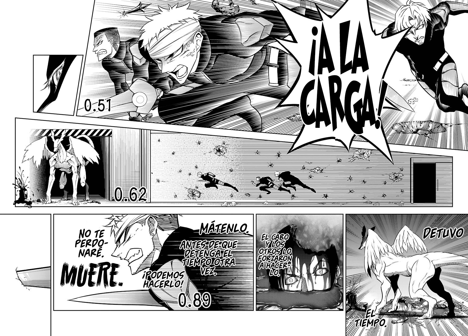 Ragna Crimson Capitulo 30: Curso intensivo de como vencer a alguien que detiene el tiempo página 19
