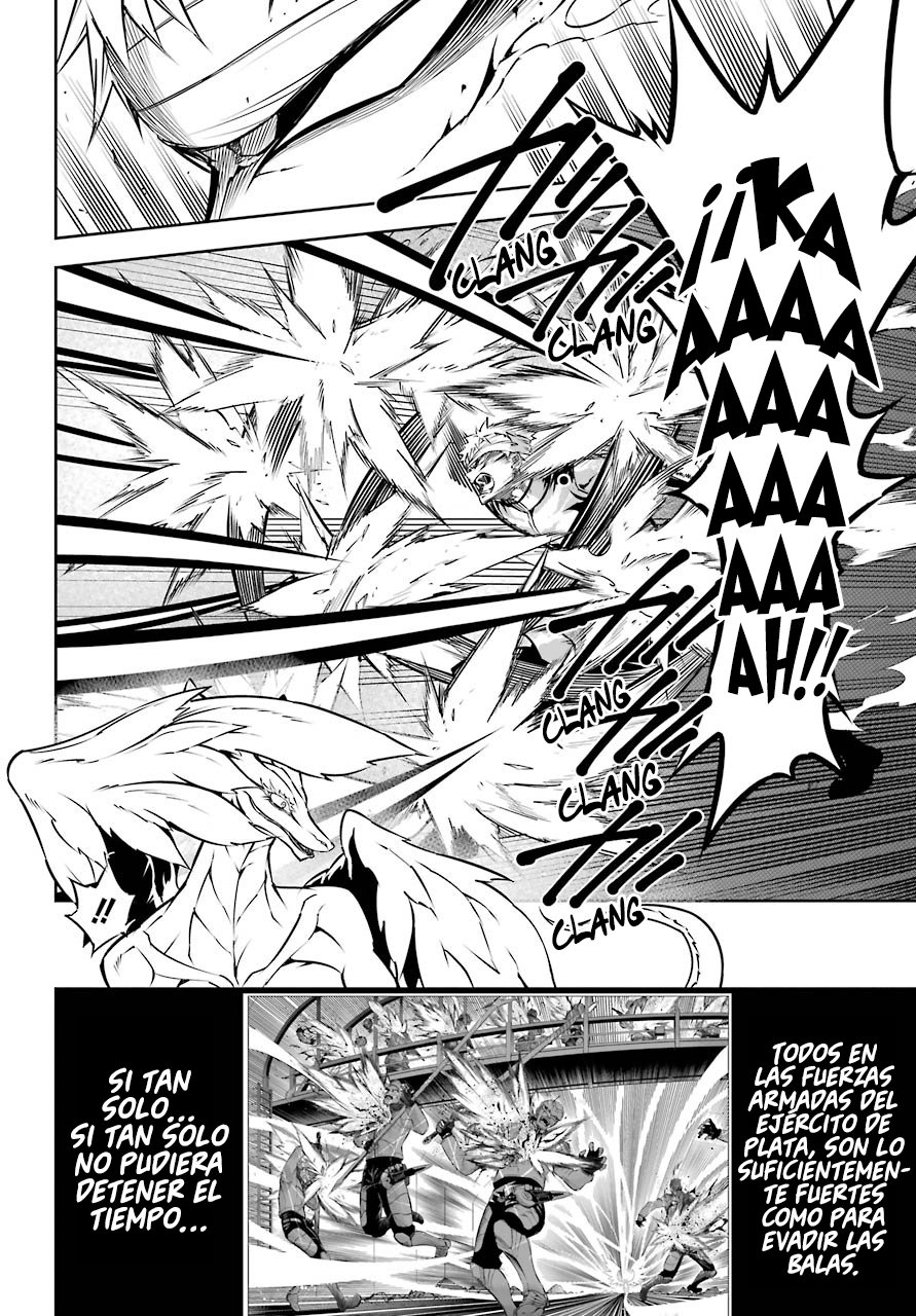 Ragna Crimson Capitulo 30: Curso intensivo de como vencer a alguien que detiene el tiempo página 25