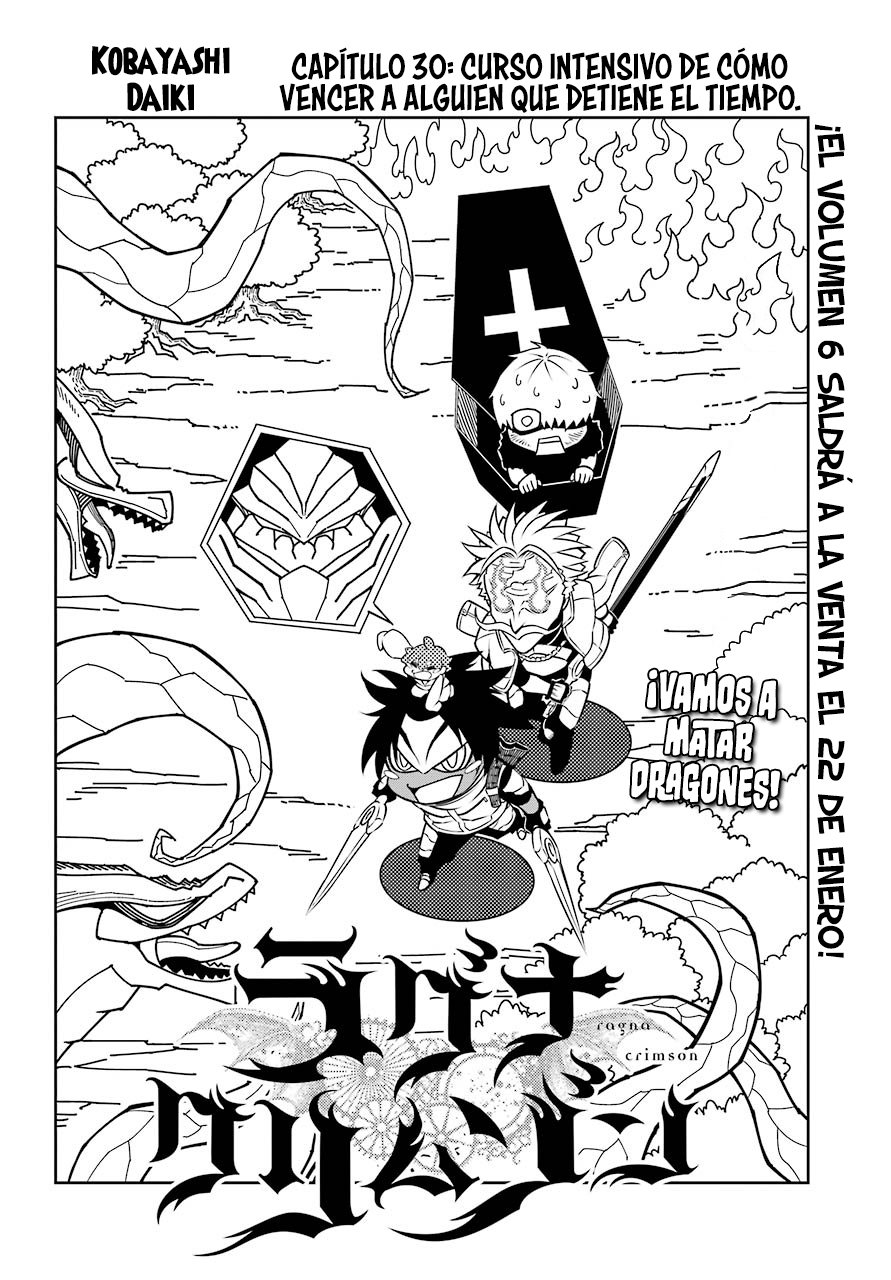 Ragna Crimson Capitulo 30: Curso intensivo de como vencer a alguien que detiene el tiempo página 6