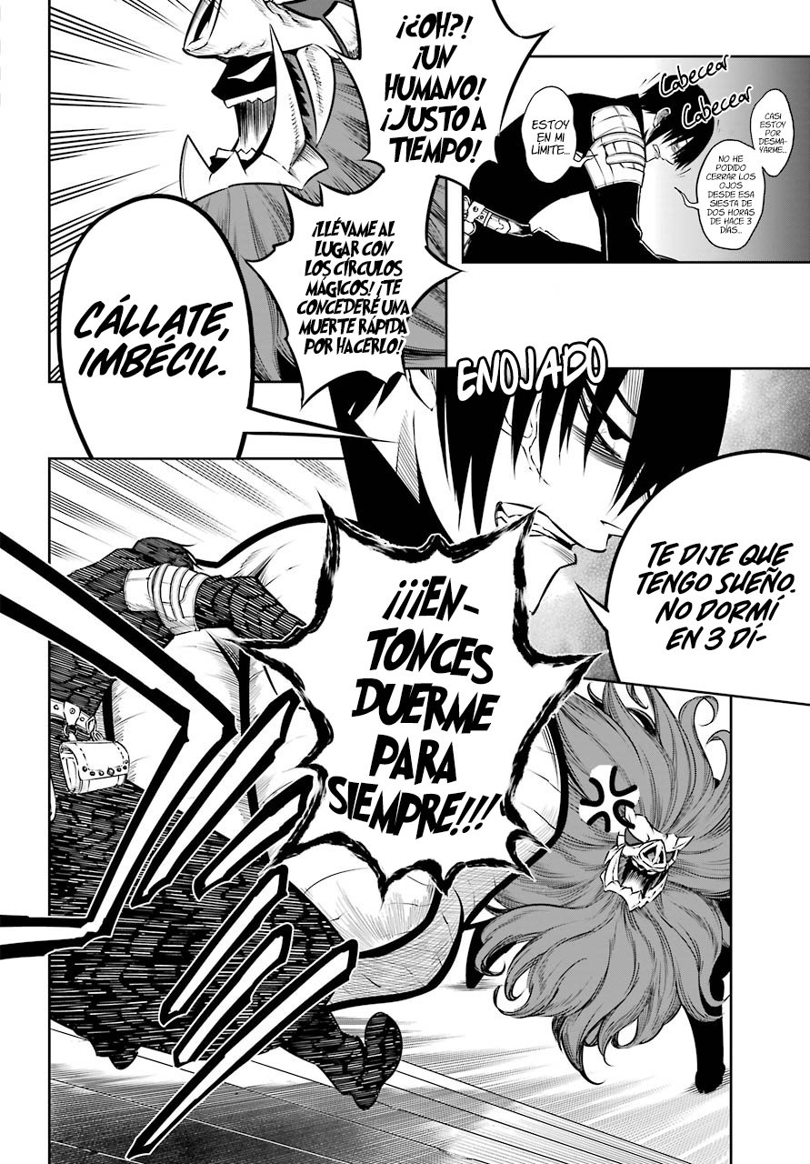 Ragna Crimson Capitulo 31: Batalla para defender los círculos mágicos. 13ra Clase vs Mago página 12