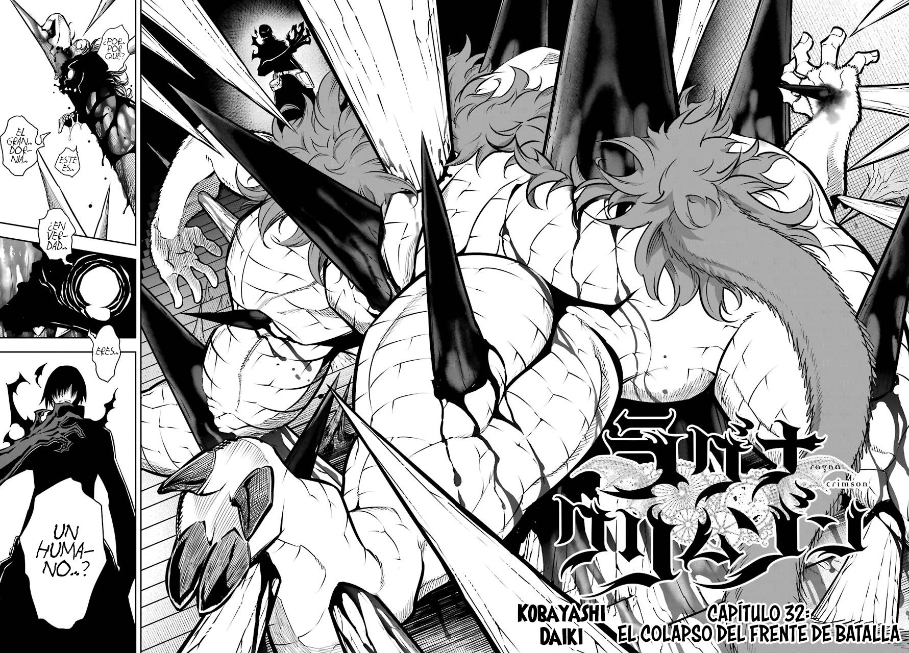 Ragna Crimson Capitulo 32: El colapso del frente de batalla página 4
