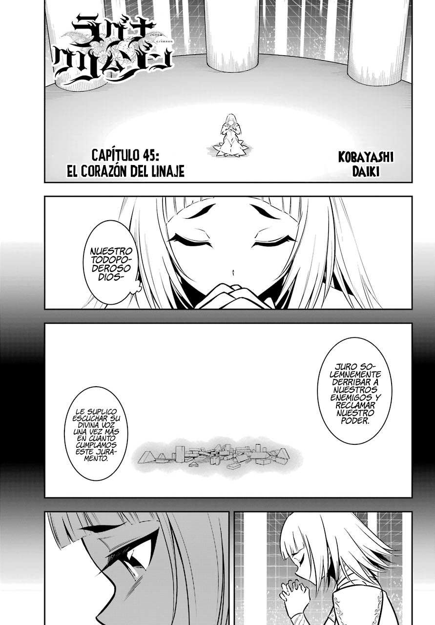 Ragna Crimson Capitulo 45: El corazón del Linaje página 3