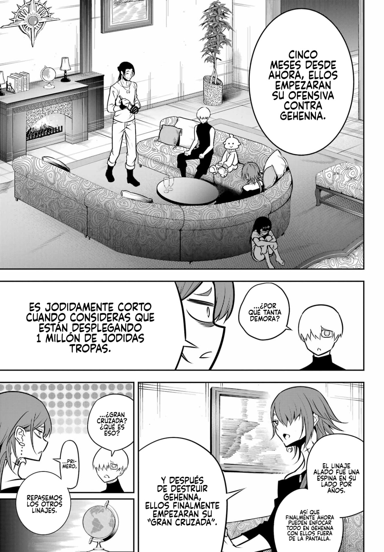 Ragna Crimson Capitulo 63: Estado del mundo página 19