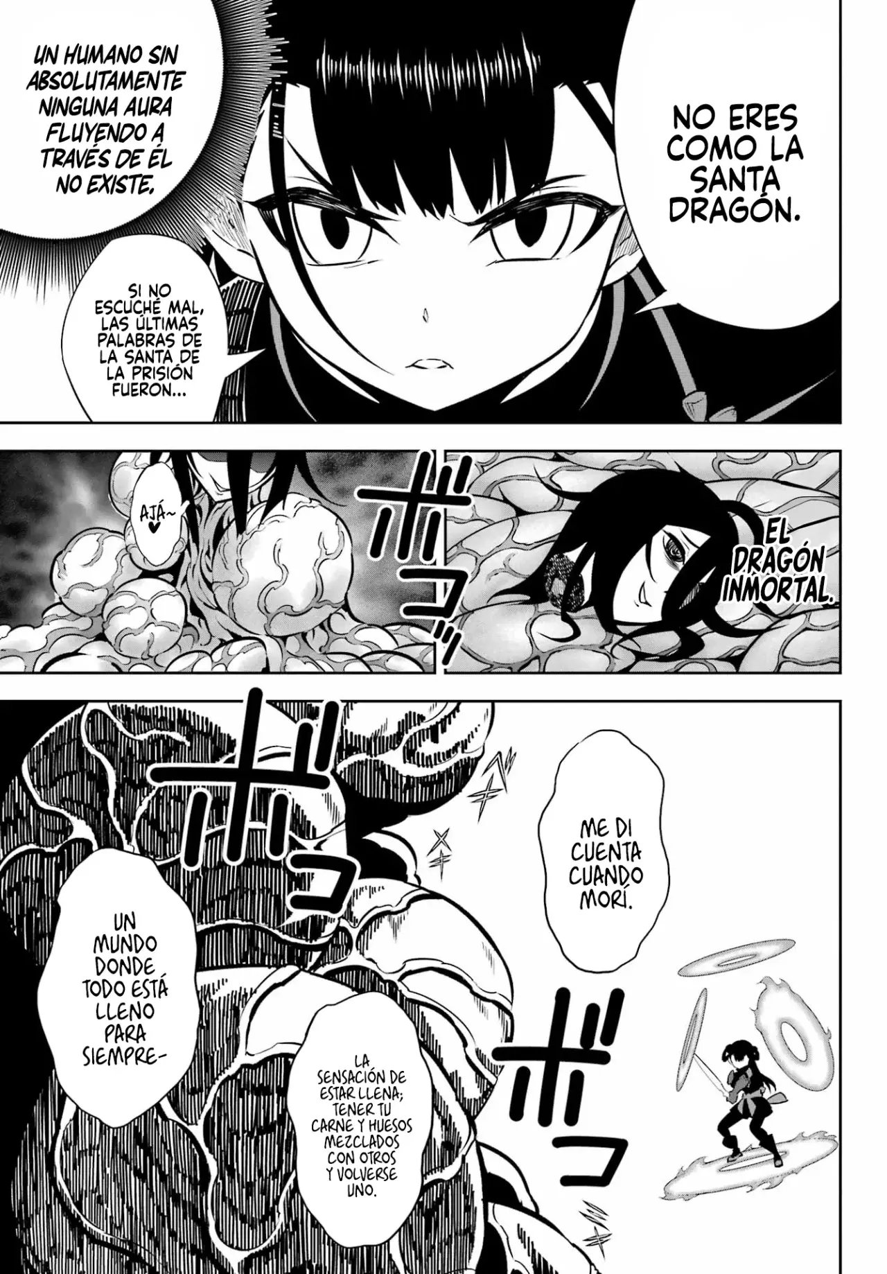 Ragna Crimson Capitulo 69: Huesos y carne página 12