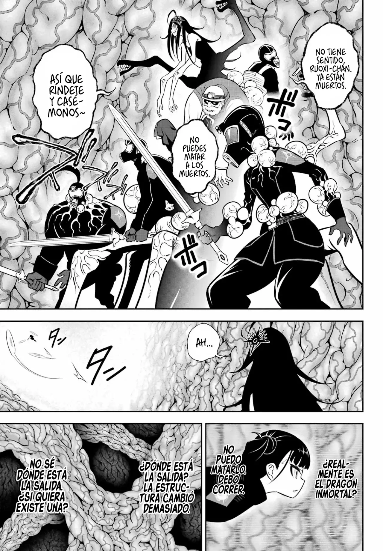 Ragna Crimson Capitulo 69: Huesos y carne página 21