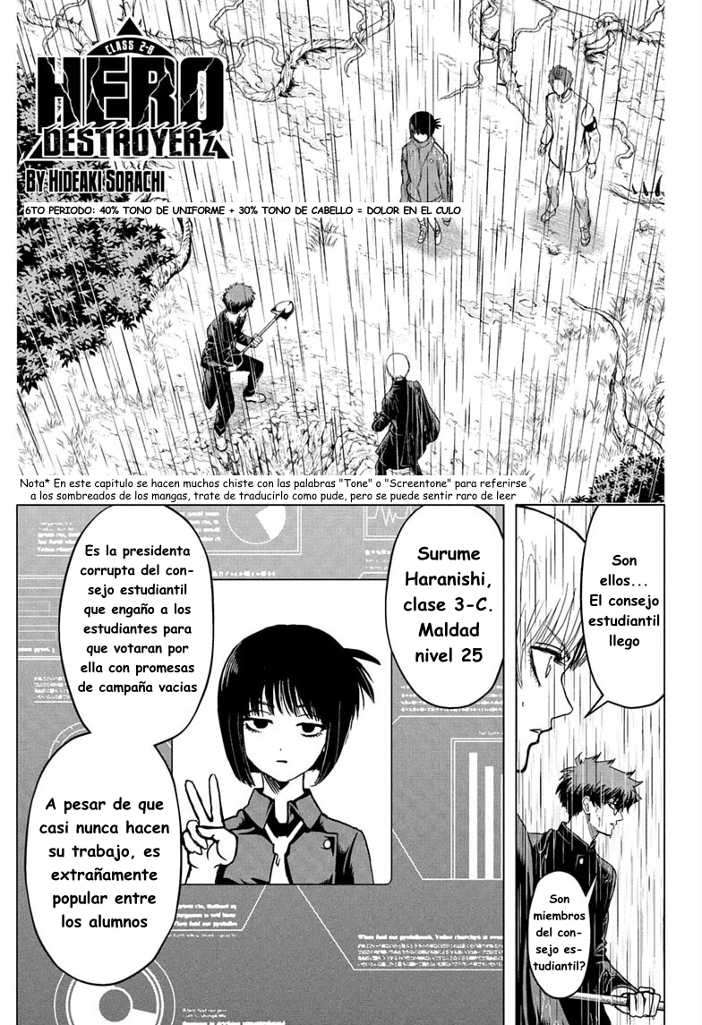 2-nen B-gumi Yuusha Destroyers Capitulo 6 página 8