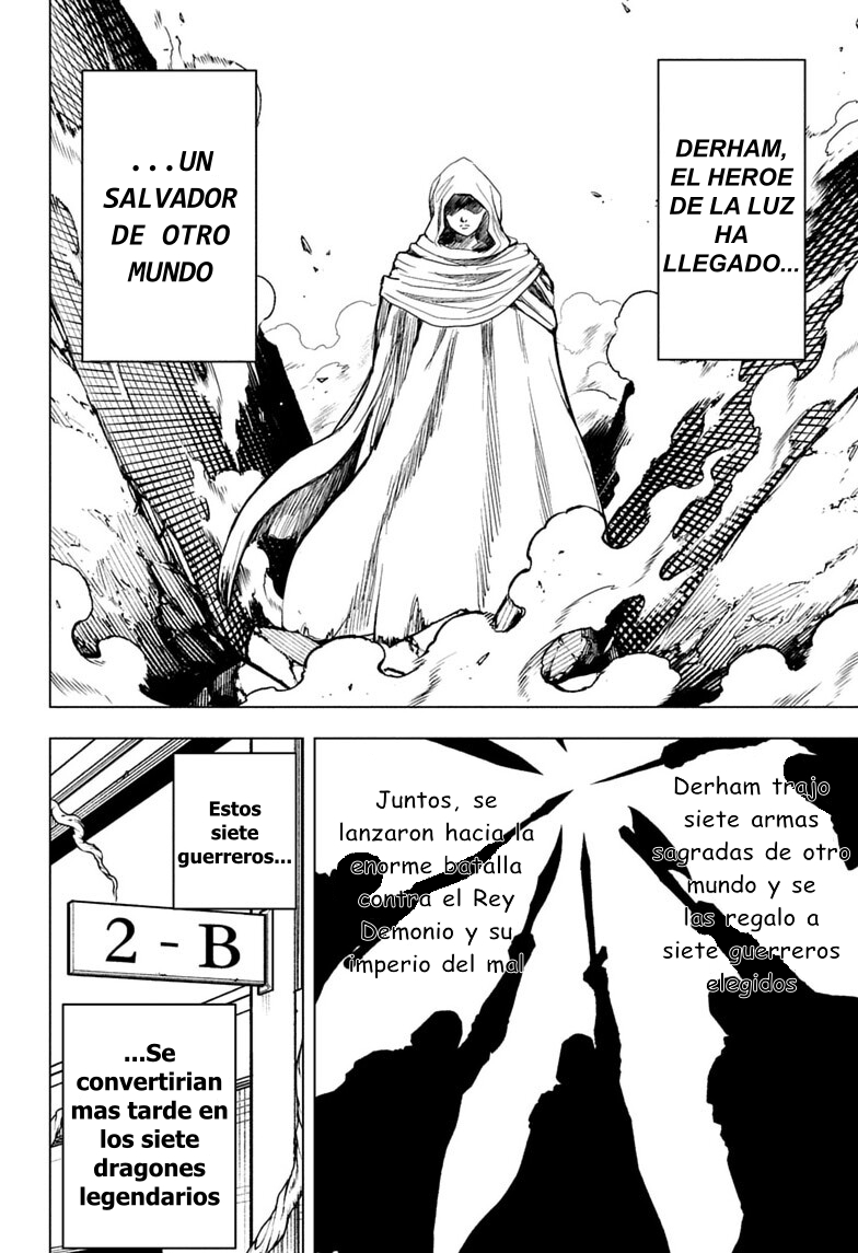 2-nen B-gumi Yuusha Destroyers Capitulo 8 página 3