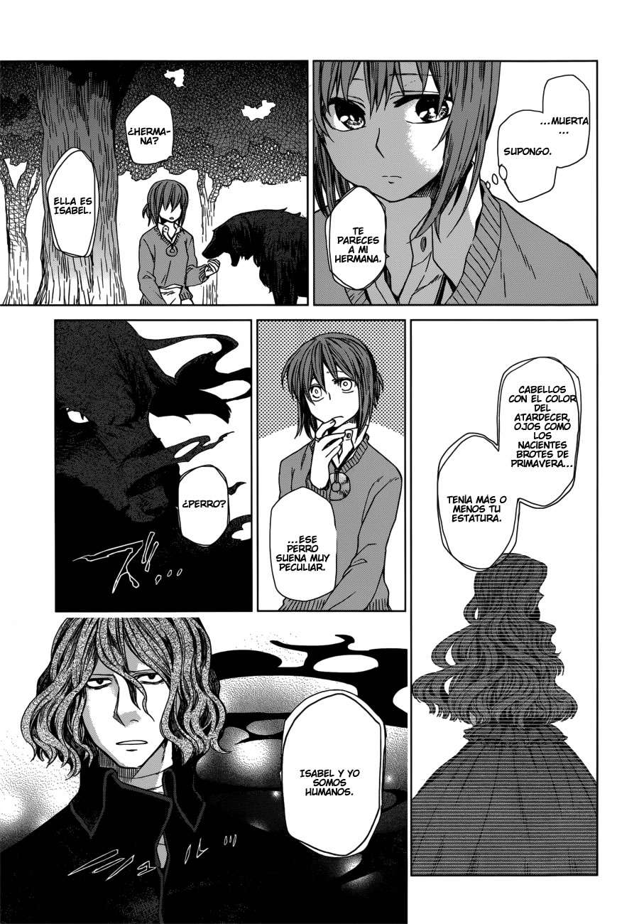 Mahou Tsukai No Yome Capitulo 10: Habla del diablo y el aparecera página 14