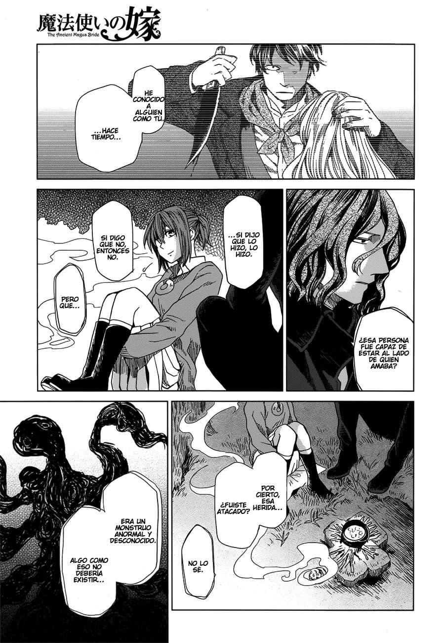 Mahou Tsukai No Yome Capitulo 10: Habla del diablo y el aparecera página 16