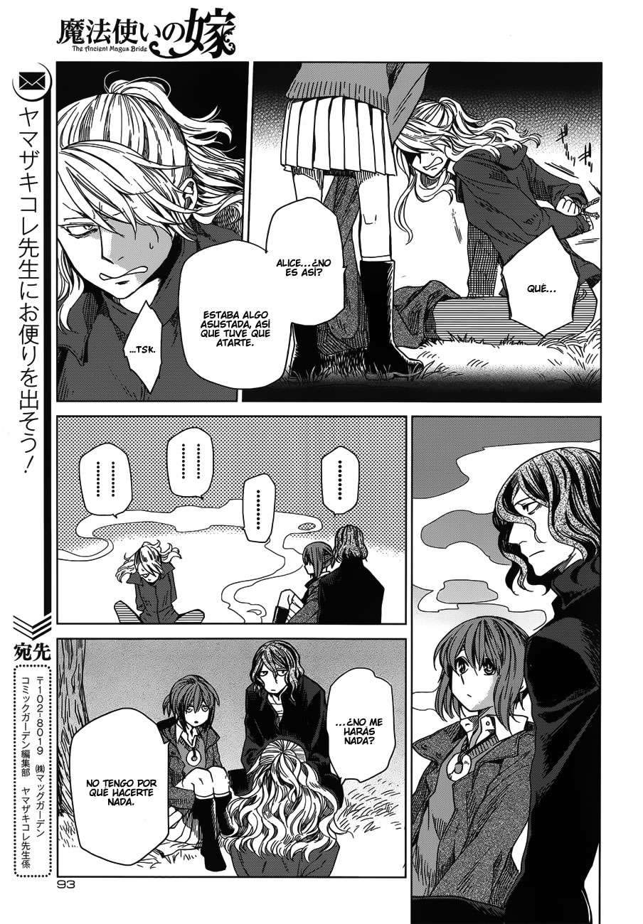 Mahou Tsukai No Yome Capitulo 10: Habla del diablo y el aparecera página 18