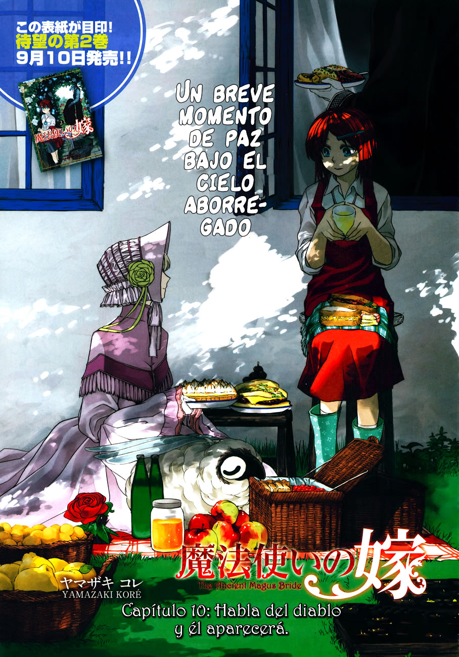 Mahou Tsukai No Yome Capitulo 10: Habla del diablo y el aparecera página 2