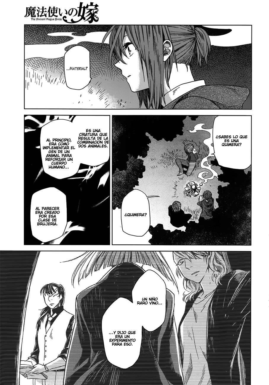 Mahou Tsukai No Yome Capitulo 10: Habla del diablo y el aparecera página 20