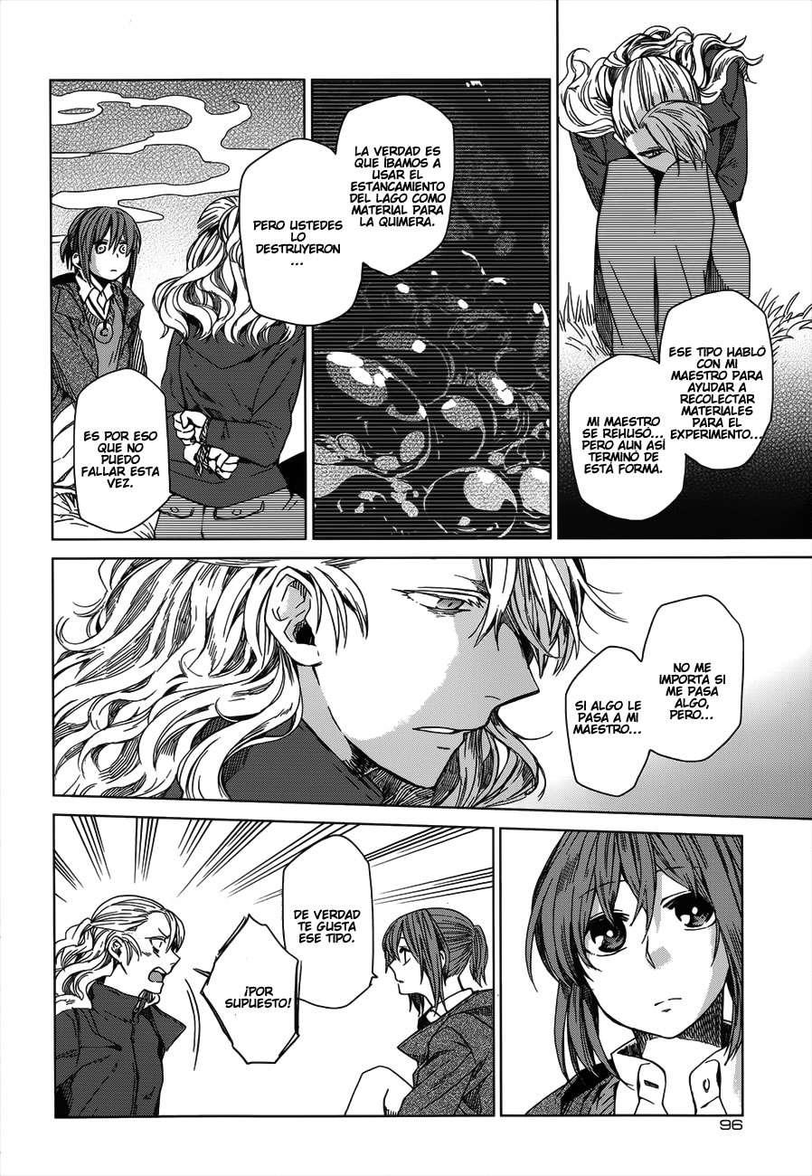 Mahou Tsukai No Yome Capitulo 10: Habla del diablo y el aparecera página 21