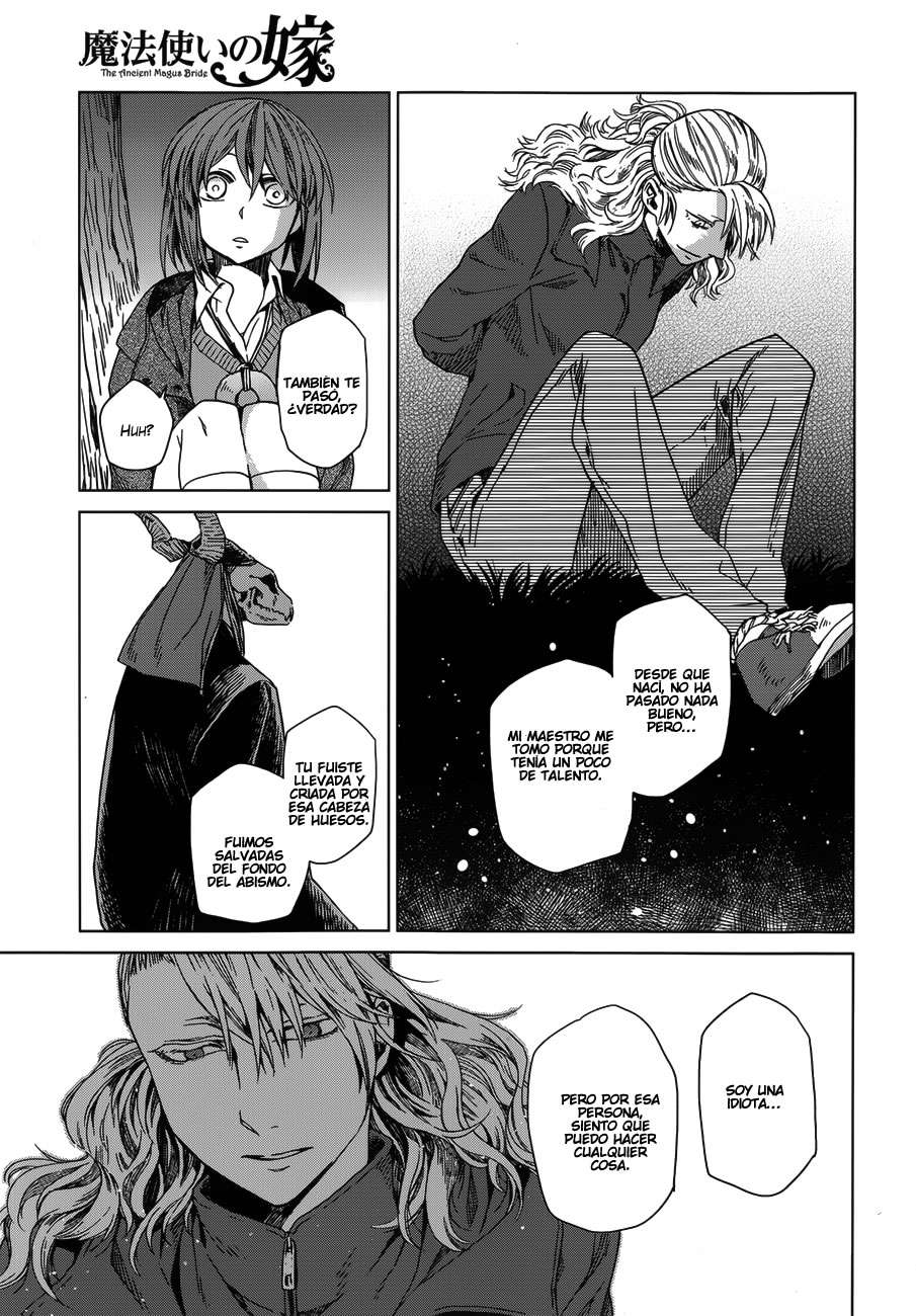Mahou Tsukai No Yome Capitulo 10: Habla del diablo y el aparecera página 22