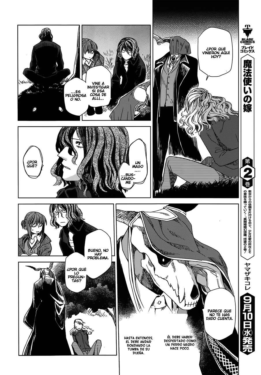 Mahou Tsukai No Yome Capitulo 10: Habla del diablo y el aparecera página 25