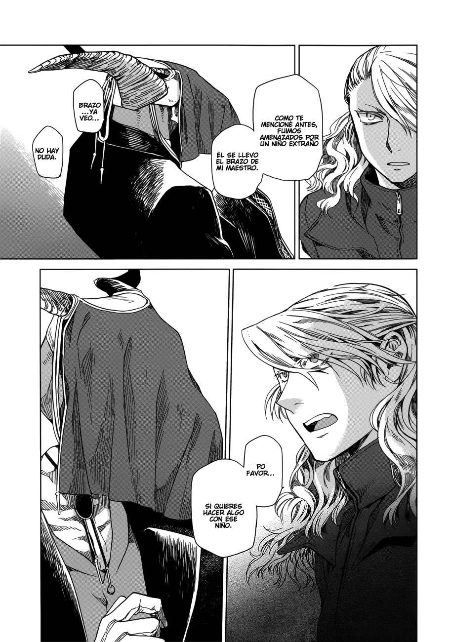 Mahou Tsukai No Yome Capitulo 10: Habla del diablo y el aparecera página 26