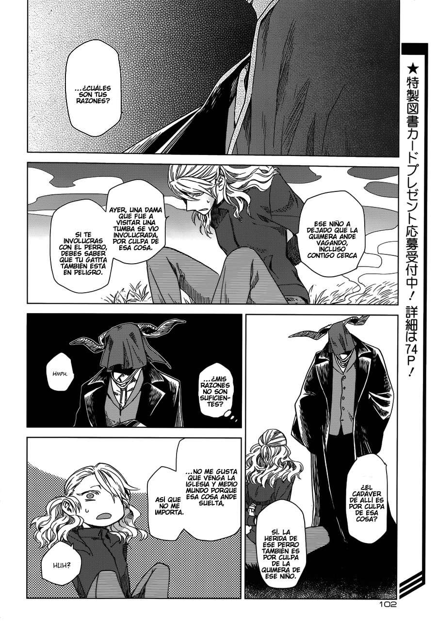 Mahou Tsukai No Yome Capitulo 10: Habla del diablo y el aparecera página 27
