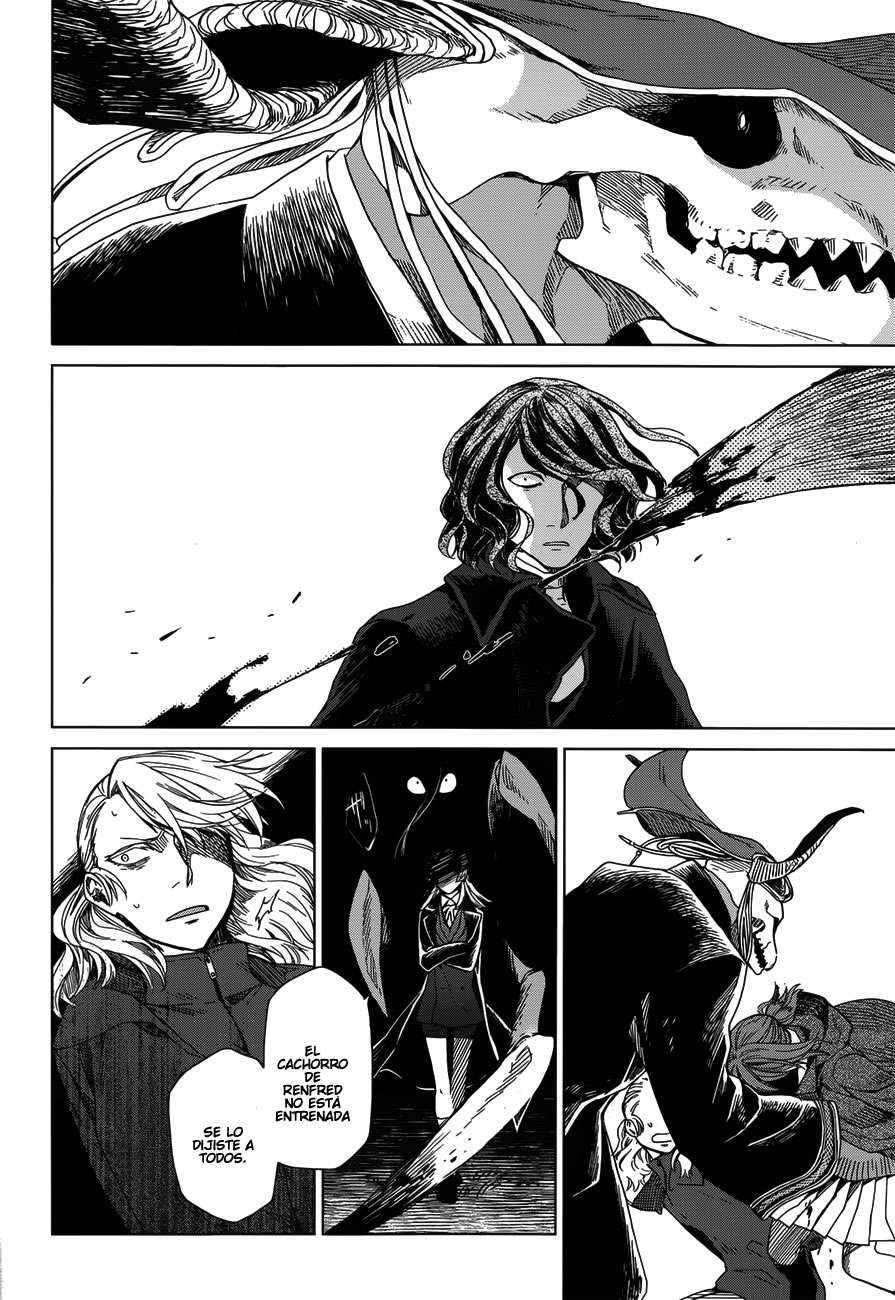 Mahou Tsukai No Yome Capitulo 10: Habla del diablo y el aparecera página 31