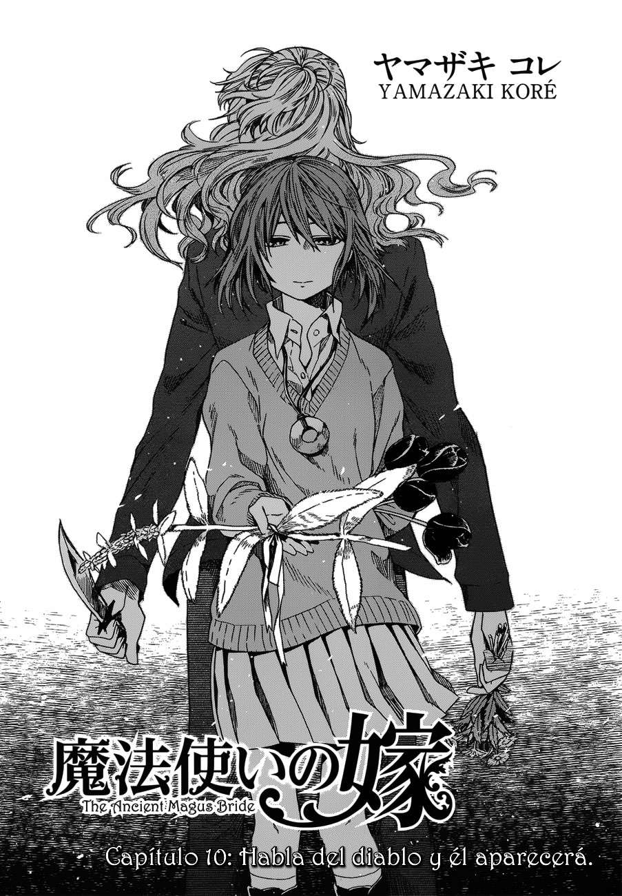 Mahou Tsukai No Yome Capitulo 10: Habla del diablo y el aparecera página 4