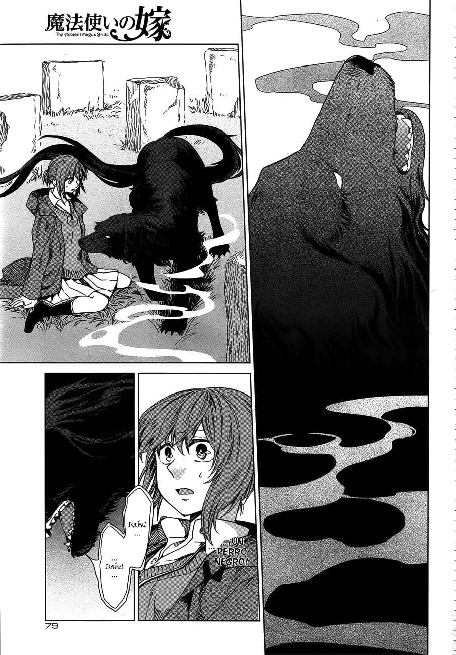 Mahou Tsukai No Yome Capitulo 10: Habla del diablo y el aparecera página 5