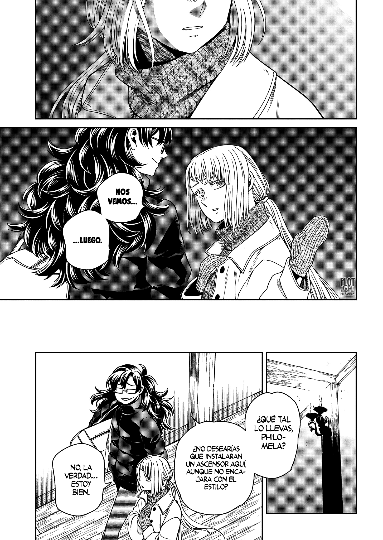 Mahou Tsukai No Yome Capitulo 100: La amabilidad se cuela donde no la llaman página 10