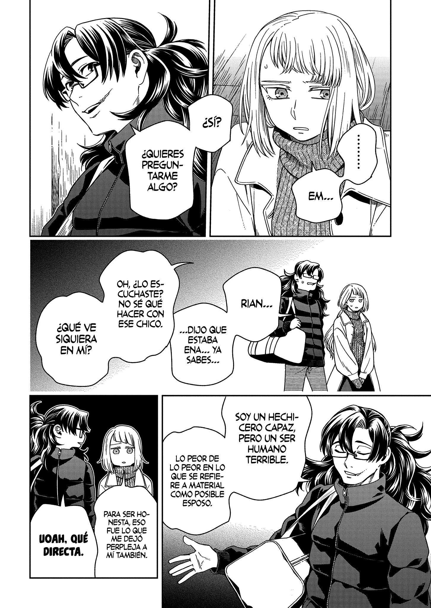 Mahou Tsukai No Yome Capitulo 100: La amabilidad se cuela donde no la llaman página 11