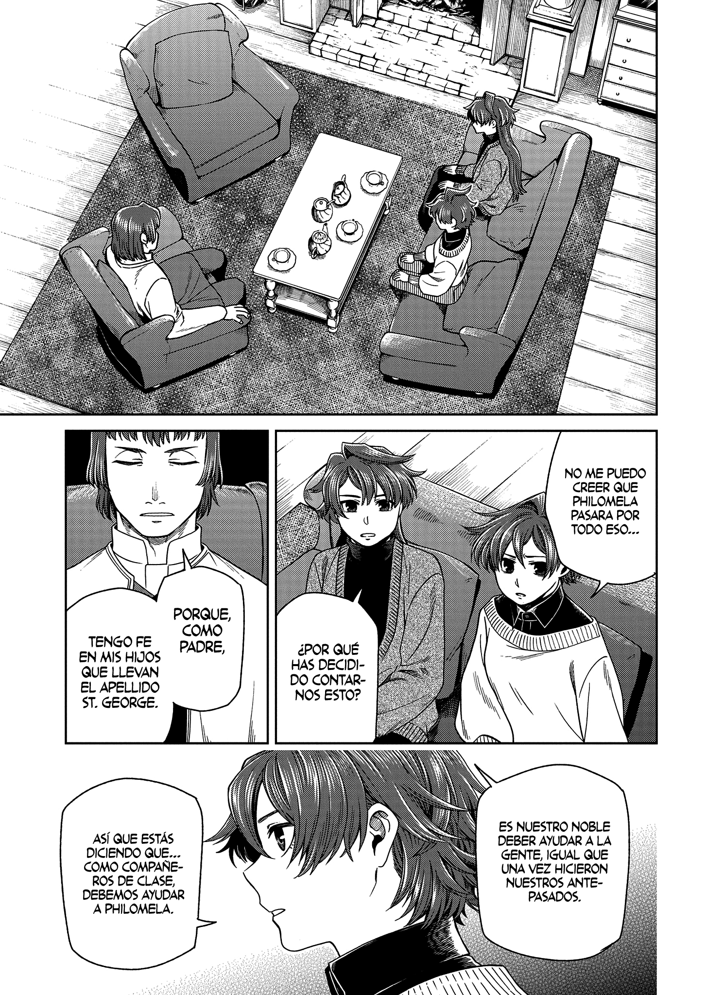 Mahou Tsukai No Yome Capitulo 100: La amabilidad se cuela donde no la llaman página 4