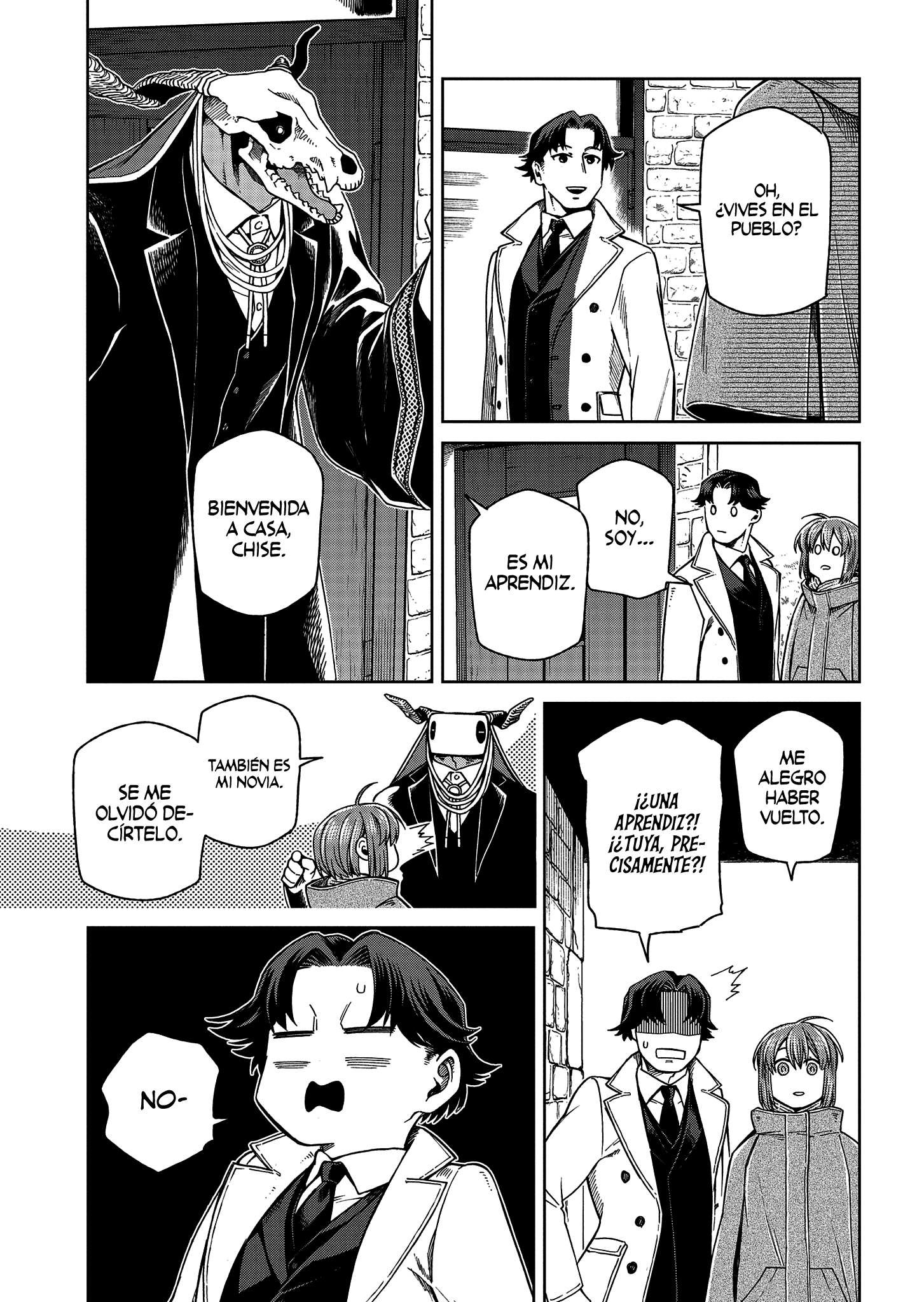 Mahou Tsukai No Yome Capitulo 101: Lluvia antes de las siete, despejado antes de las once. I página 12