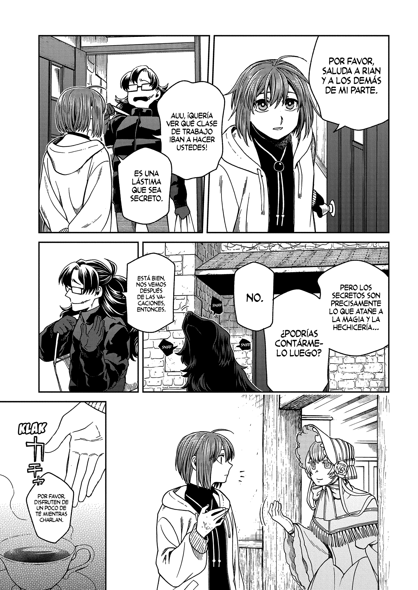 Mahou Tsukai No Yome Capitulo 101: Lluvia antes de las siete, despejado antes de las once. I página 16