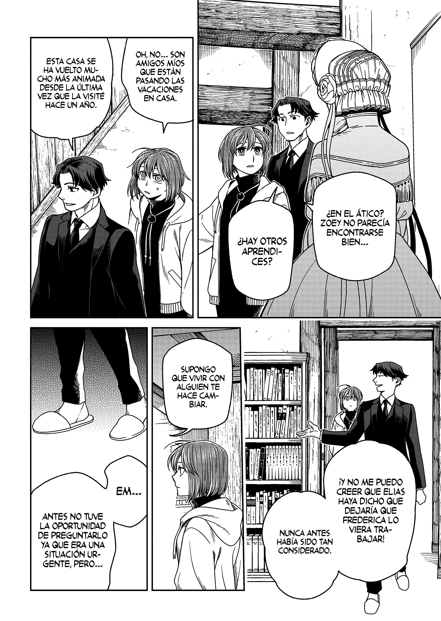 Mahou Tsukai No Yome Capitulo 101: Lluvia antes de las siete, despejado antes de las once. I página 25