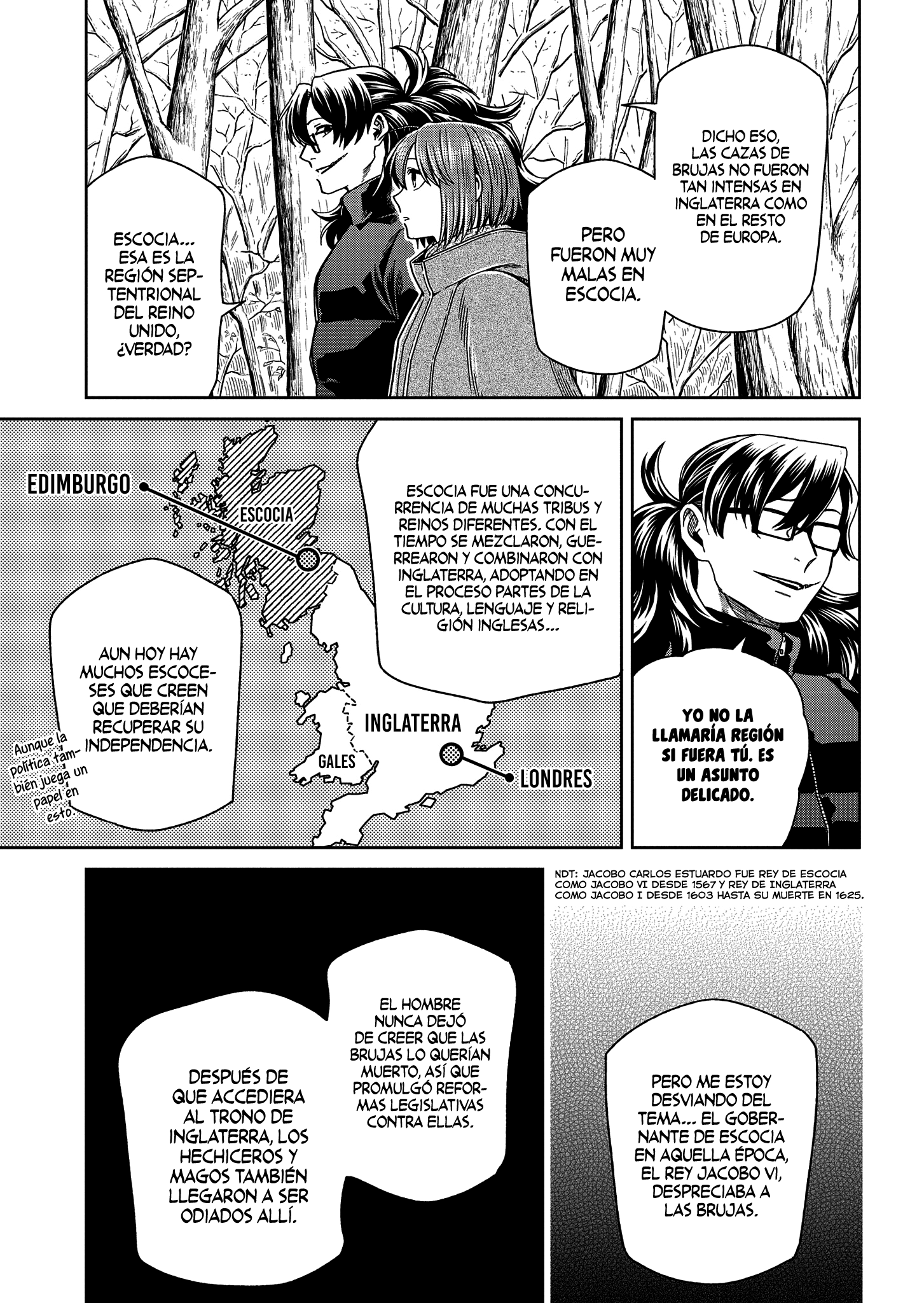 Mahou Tsukai No Yome Capitulo 101: Lluvia antes de las siete, despejado antes de las once. I página 6