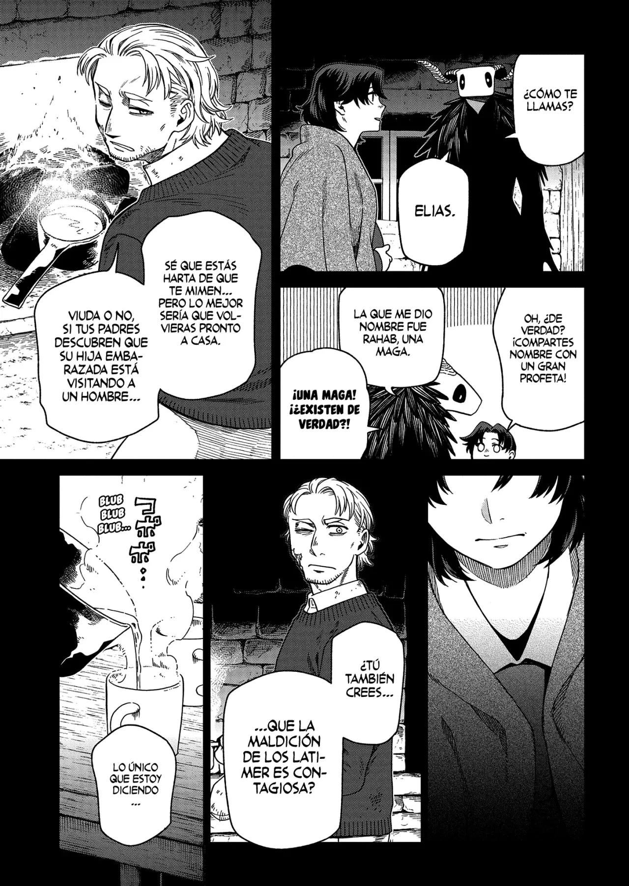 Mahou Tsukai No Yome Capitulo 102: Lluvia antes de las siete, despejado antes de las once. II página 12