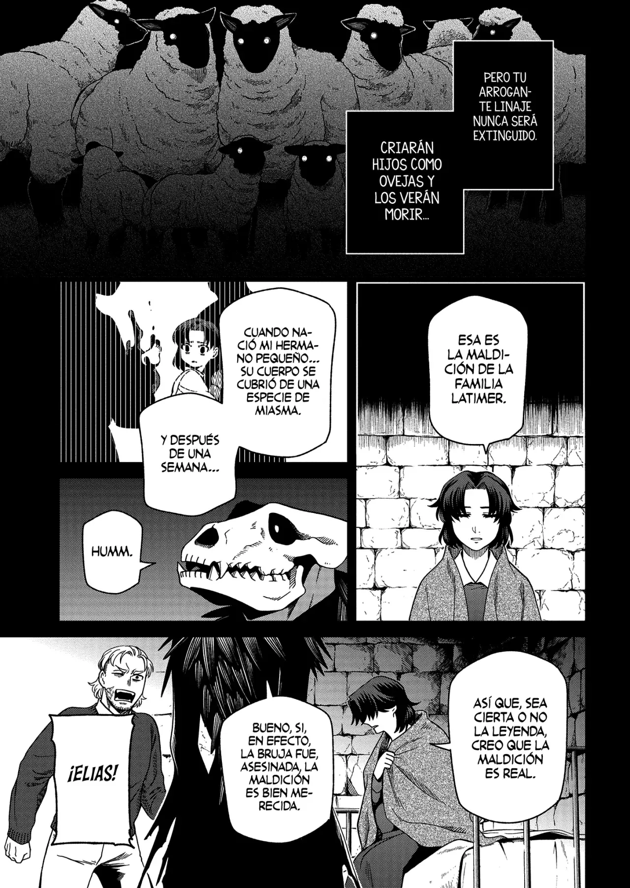 Mahou Tsukai No Yome Capitulo 102: Lluvia antes de las siete, despejado antes de las once. II página 16