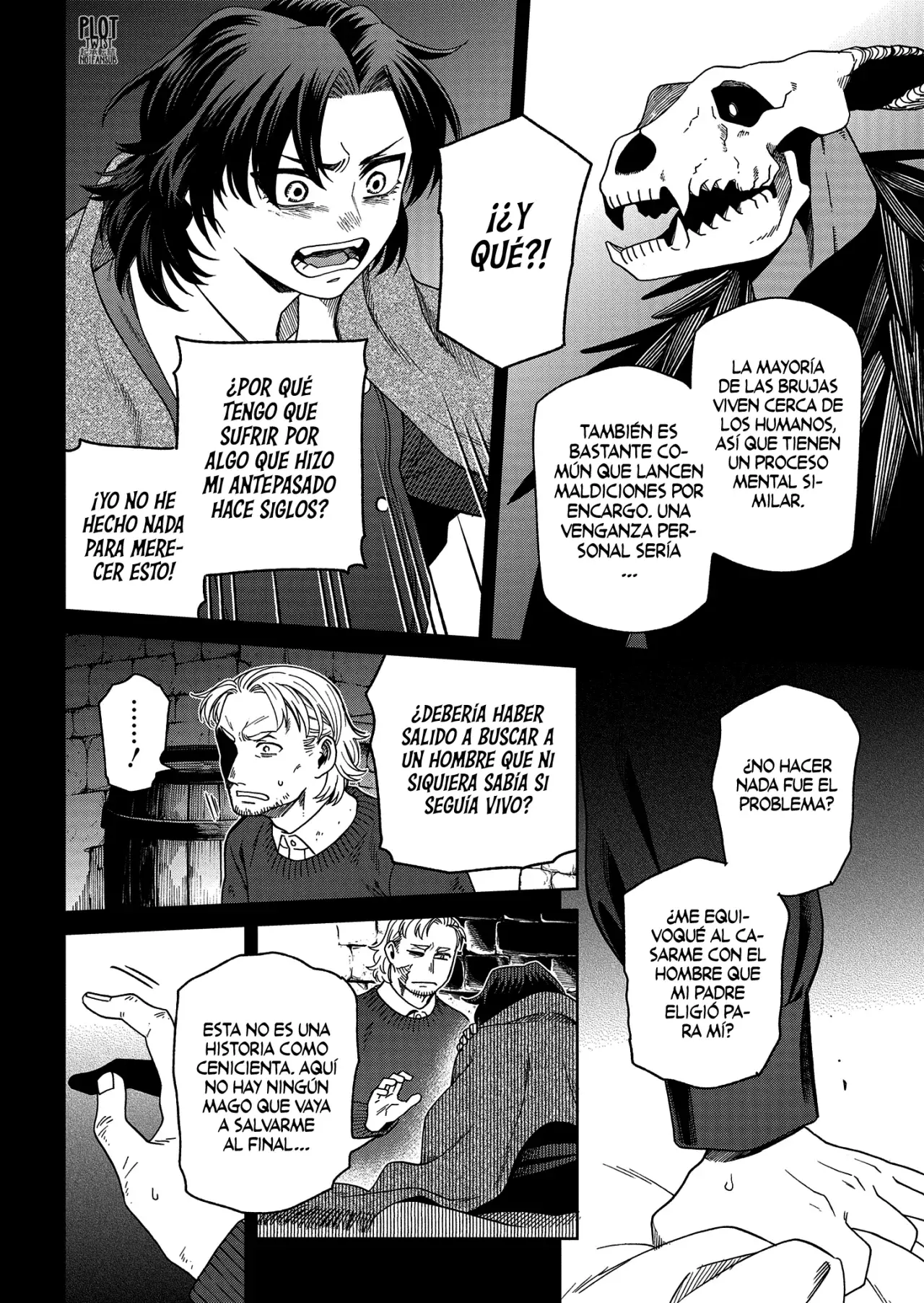 Mahou Tsukai No Yome Capitulo 102: Lluvia antes de las siete, despejado antes de las once. II página 17
