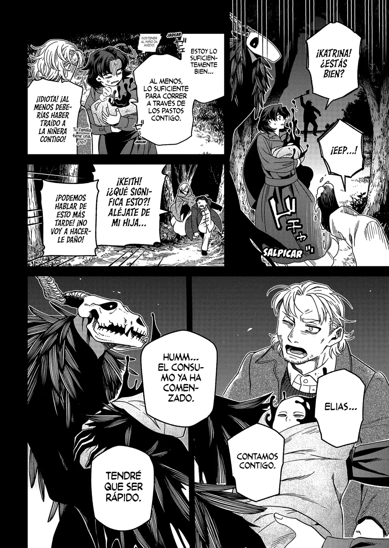 Mahou Tsukai No Yome Capitulo 102: Lluvia antes de las siete, despejado antes de las once. II página 29