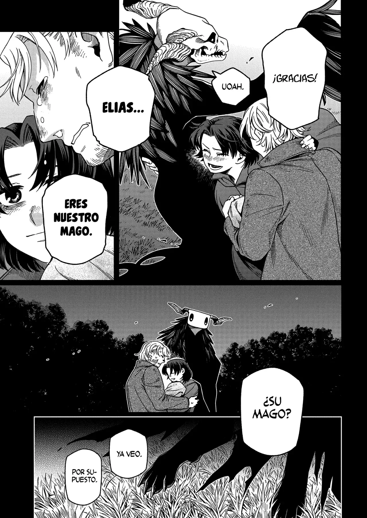 Mahou Tsukai No Yome Capitulo 102: Lluvia antes de las siete, despejado antes de las once. II página 34