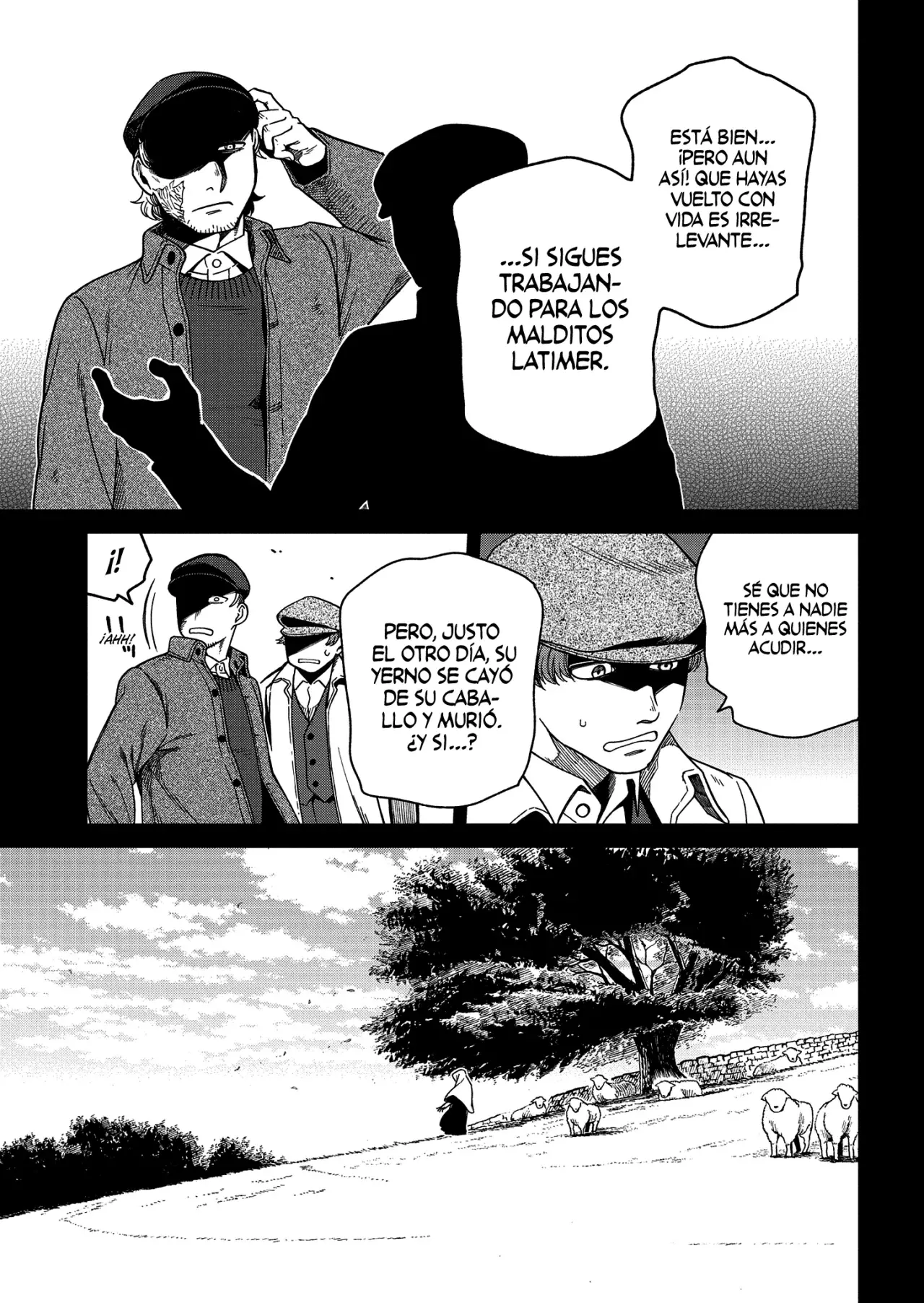 Mahou Tsukai No Yome Capitulo 102: Lluvia antes de las siete, despejado antes de las once. II página 4