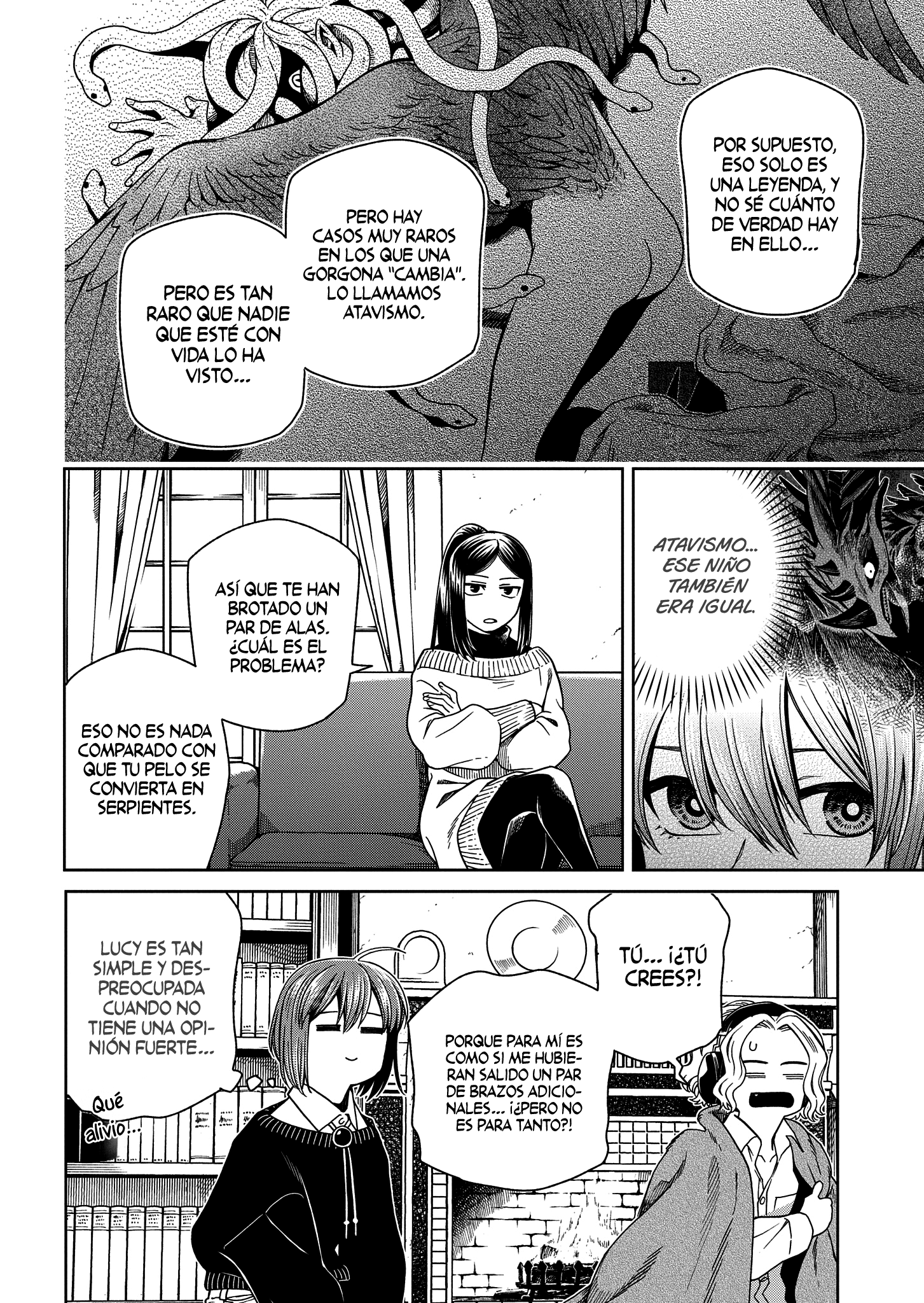 Mahou Tsukai No Yome Capitulo 103: Las pulgas grandes tienen pulgas pequeñas. I página 11