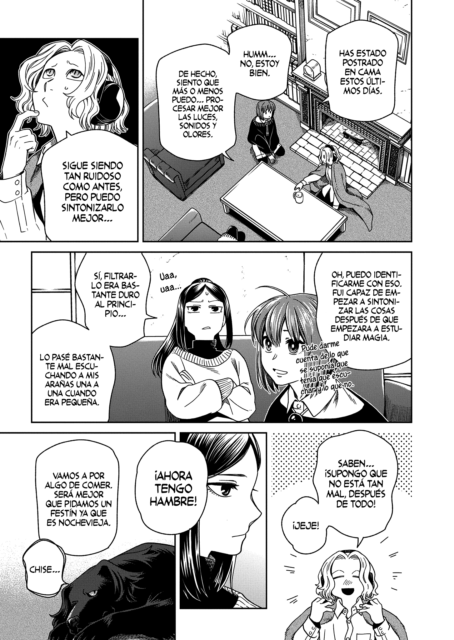 Mahou Tsukai No Yome Capitulo 103: Las pulgas grandes tienen pulgas pequeñas. I página 13