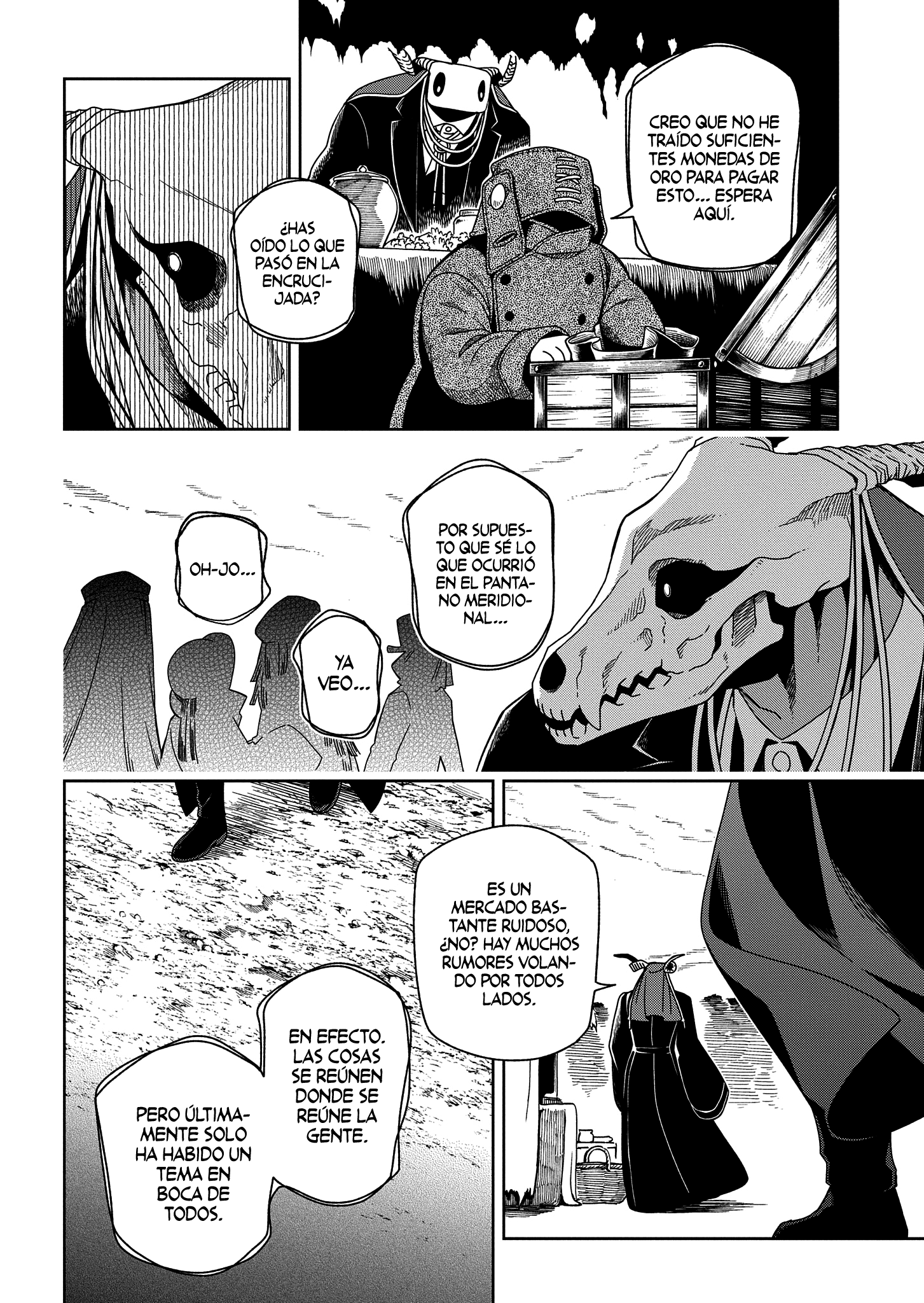 Mahou Tsukai No Yome Capitulo 103: Las pulgas grandes tienen pulgas pequeñas. I página 17