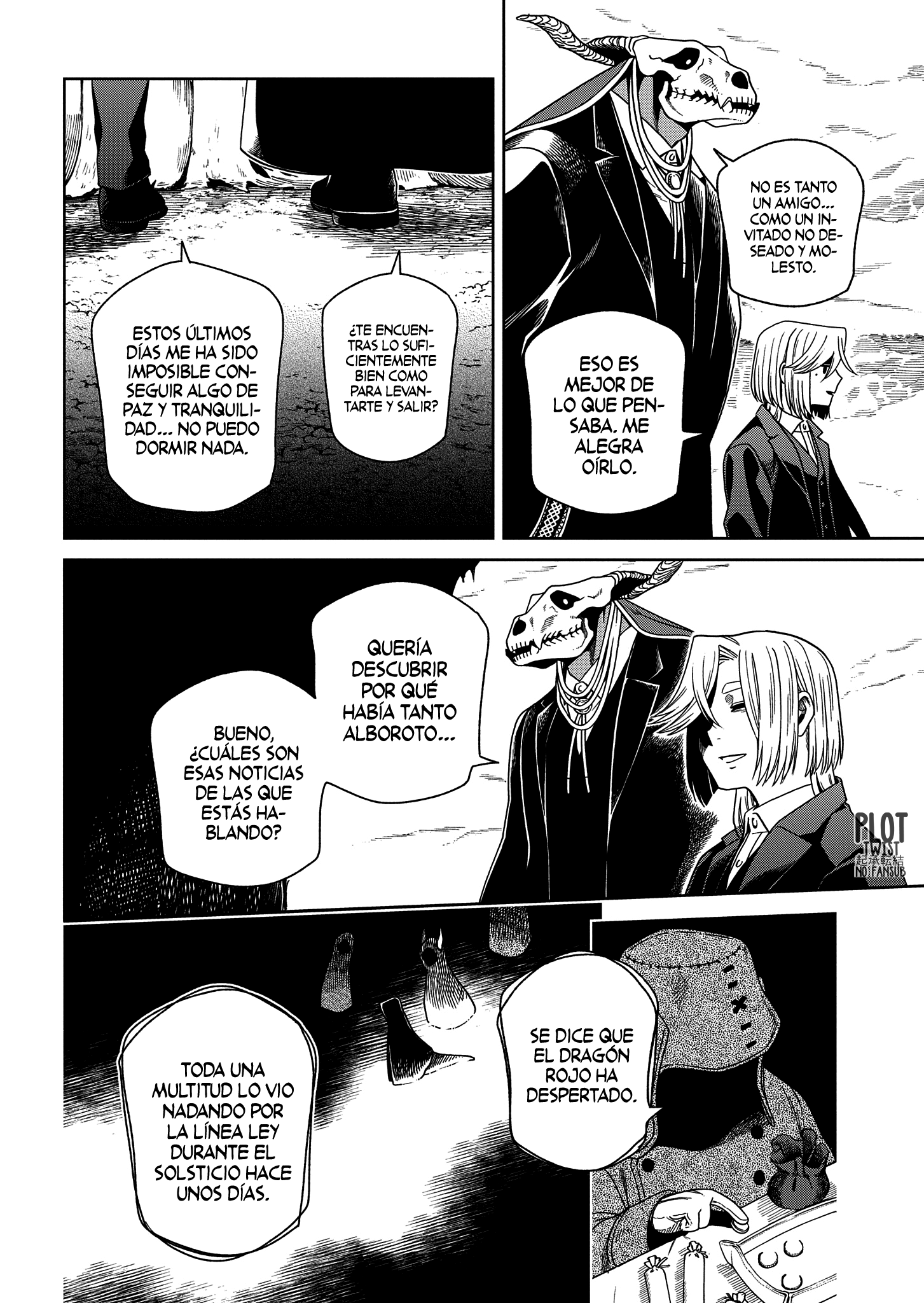 Mahou Tsukai No Yome Capitulo 103: Las pulgas grandes tienen pulgas pequeñas. I página 19