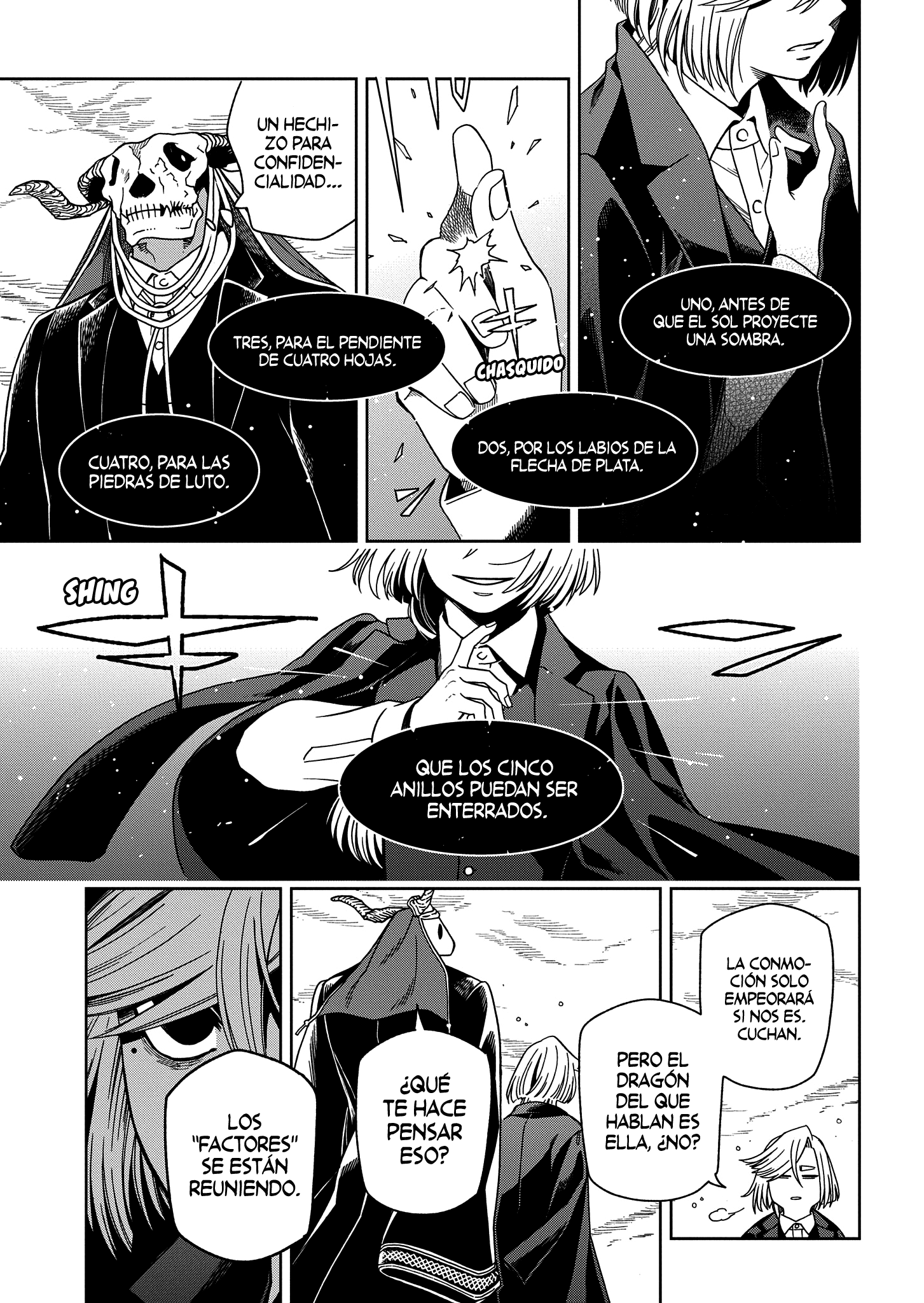 Mahou Tsukai No Yome Capitulo 103: Las pulgas grandes tienen pulgas pequeñas. I página 22