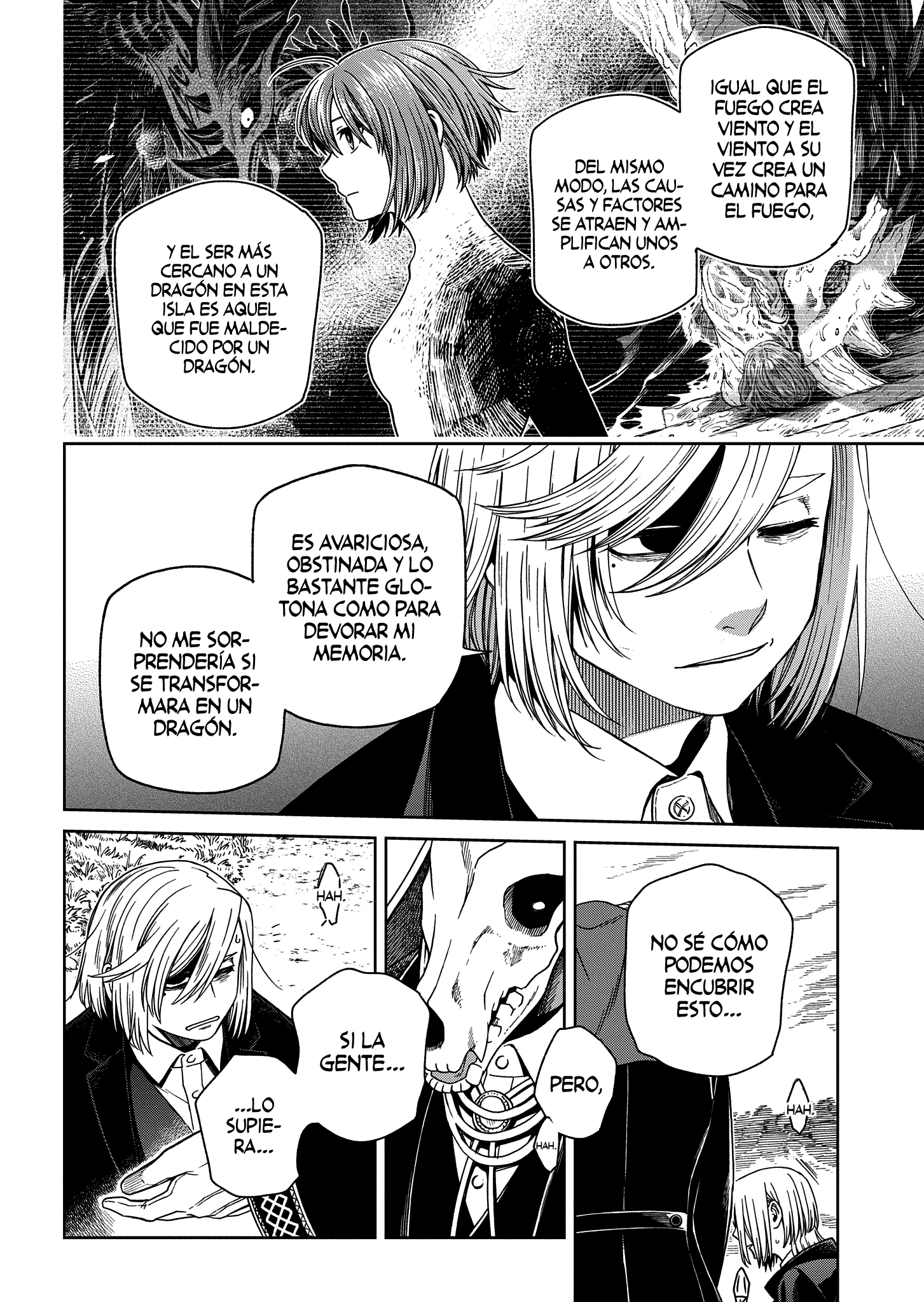Mahou Tsukai No Yome Capitulo 103: Las pulgas grandes tienen pulgas pequeñas. I página 23