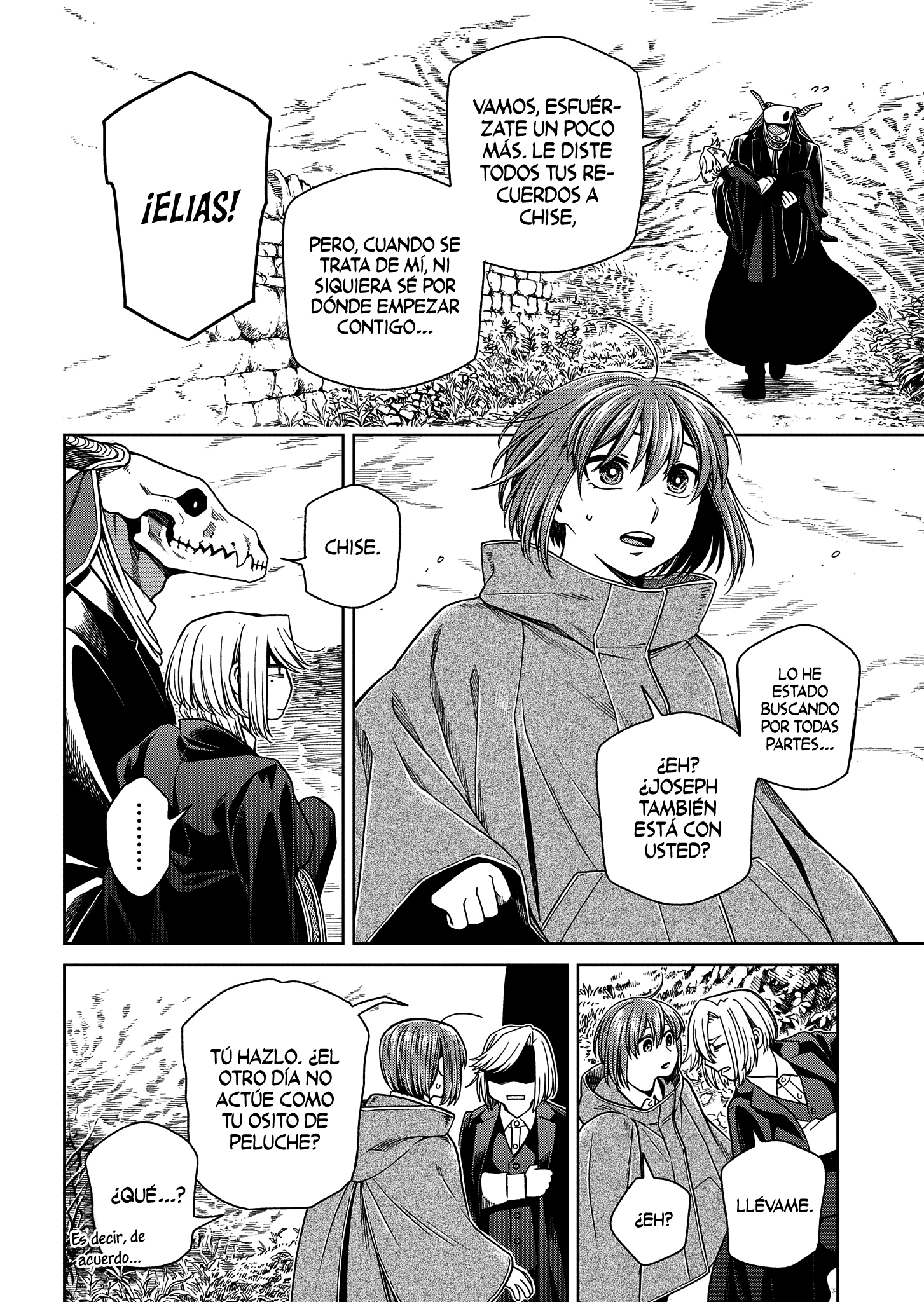 Mahou Tsukai No Yome Capitulo 103: Las pulgas grandes tienen pulgas pequeñas. I página 27