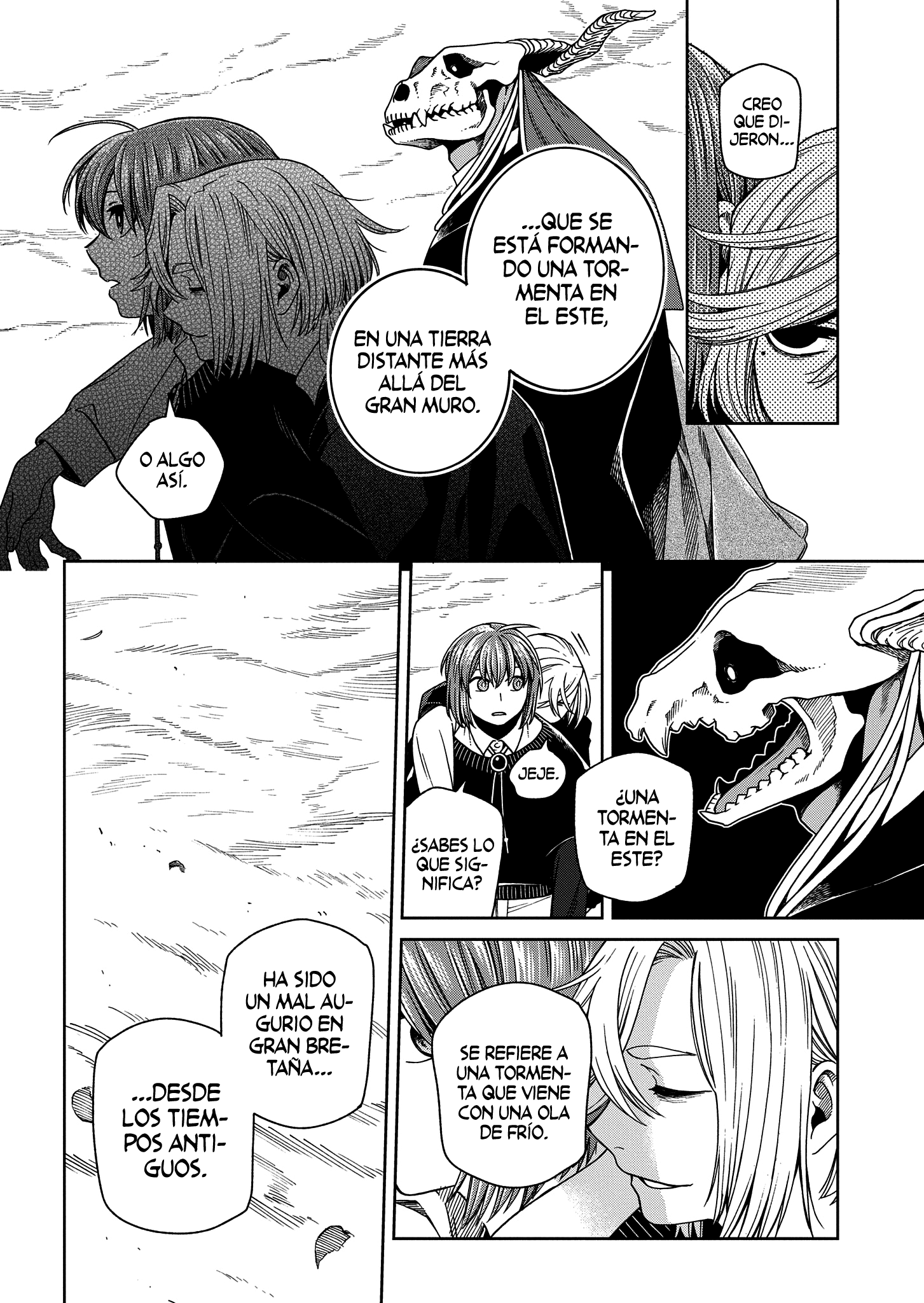 Mahou Tsukai No Yome Capitulo 103: Las pulgas grandes tienen pulgas pequeñas. I página 29